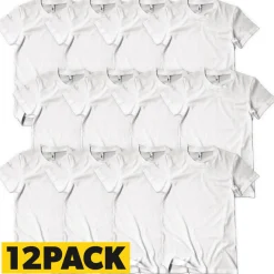 T-Shirts Bigpack Vit - 12 pack