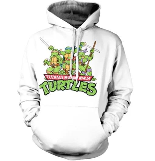 Turtles Distressed Group Hoodie