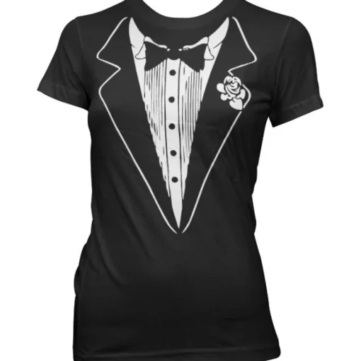 Tuxedo Girly T-Shirt