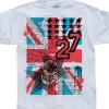 UK Flag 27 Grunge T-Shirt