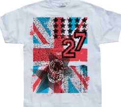 UK Flag 27 Grunge T-Shirt