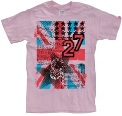UK Flag 27 Grunge T-Shirt