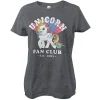 Unicorn Fan Club Girly Tee