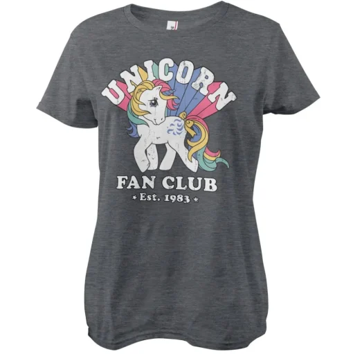 Unicorn Fan Club Girly Tee