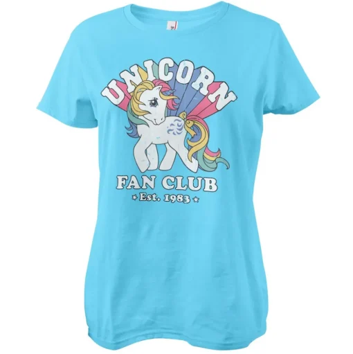 Unicorn Fan Club Girly Tee