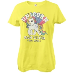 Unicorn Fan Club Girly Tee