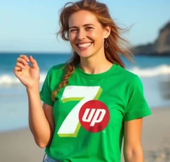 7-UP Logo Girly Tee