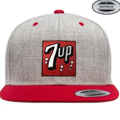 7UP Retro Logo Patch Snapback Cap