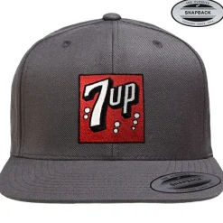 7UP Retro Logo Patch Snapback Cap