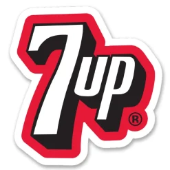 7UP Retro Logo Sticker