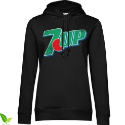 7-UP 80s Washed Logo Girly Hoodie