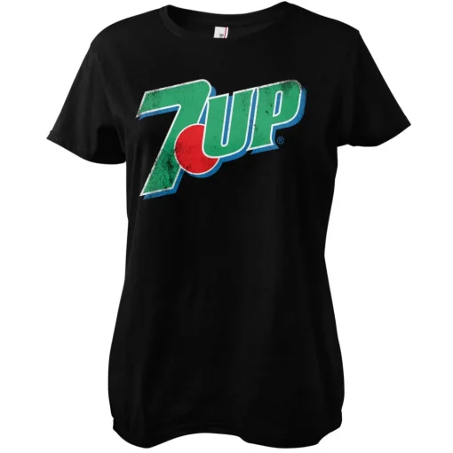 7-UP 80s Washed Logo Girly Tee