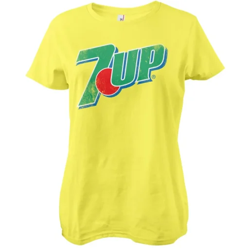 7-UP 80s Washed Logo Girly Tee