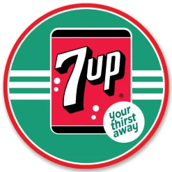 7-Up Your Thirst Away Sticker