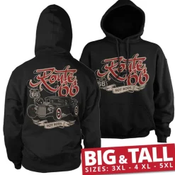 US 66 Hot Rods Big & Tall Hoodie