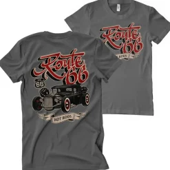 US 66 Hot Rods T-Shirt