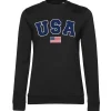 USA Varsity Girly Sweatshirt