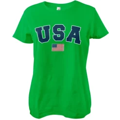 USA Varsity Girly Tee