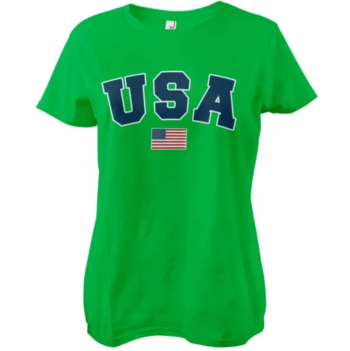 USA Varsity Girly Tee