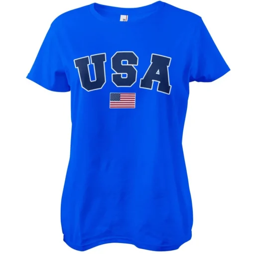 USA Varsity Girly Tee