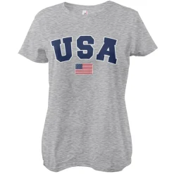 USA Varsity Girly Tee