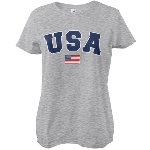 USA Varsity Girly Tee