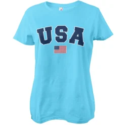 USA Varsity Girly Tee