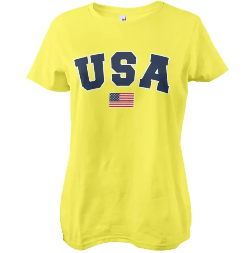 USA Varsity Girly Tee