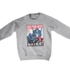 Use Your Head - Wear A Helmet Kids Sweatshirt