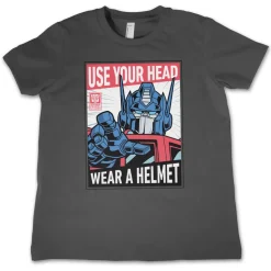 Use Your Head - Wear A Helmet Kids Tee