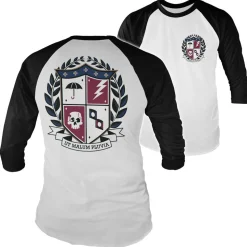 Ut Malum Pluva Shield Baseball Long Sleeve Tee
