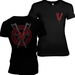 Vikings - Raven and Axe Girly Tee