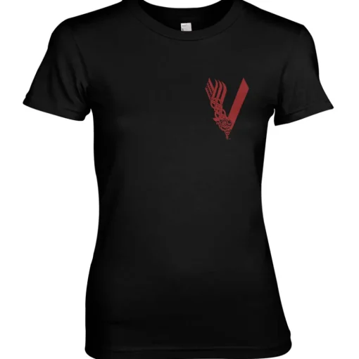 Vikings - Raven and Axe Girly Tee