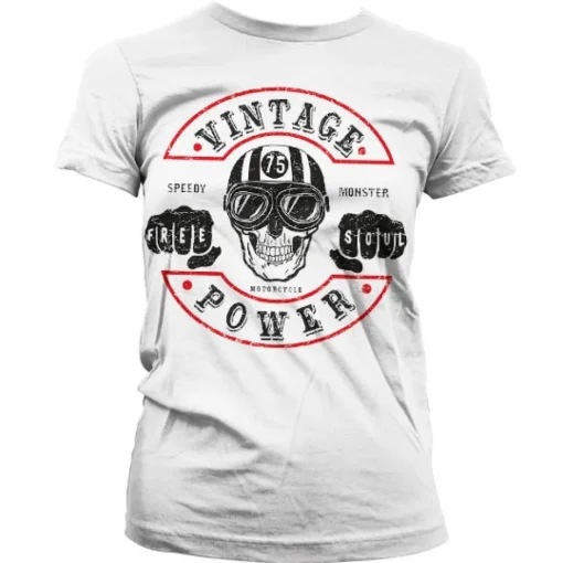 Vintage Power Girly T-Shirt