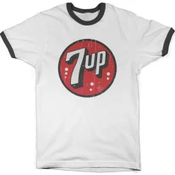 Vintage 7-UP Logo Ringer Tee