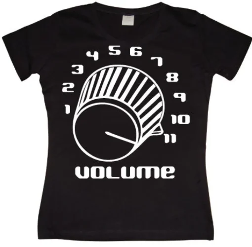 Volume Knob Girly T-shirt