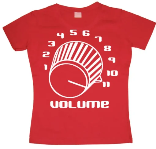 Volume Knob Girly T-shirt