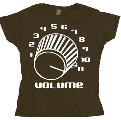 Volume Knob Girly T-shirt