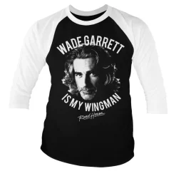 Wade Garrett Is My Wingman Baseball 3/4 Sleeve Tee