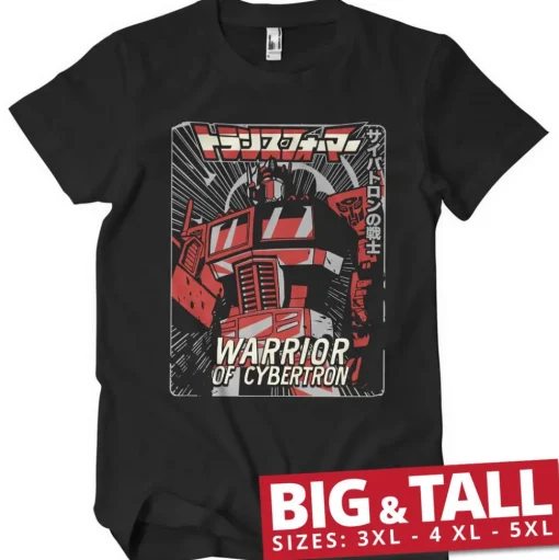 Warrior Of Cybertron Big & Tall T-Shirt