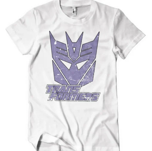 Washed Decepticon Duotone Shield T-Shirt