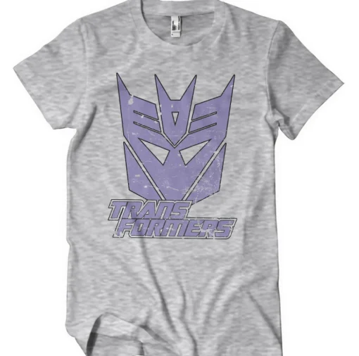 Washed Decepticon Duotone Shield T-Shirt