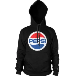 Washed Pepsi Globe Logo Hoodie