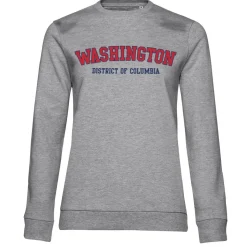 Washington - District Of Columbia Girly Sweatshirt