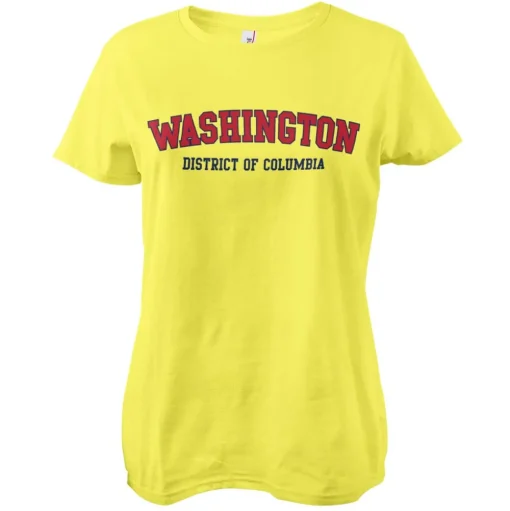 Washington - District Of Columbia Girly Tee