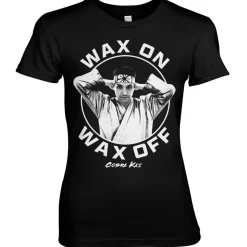 Wax On Wax Off Girly Tee