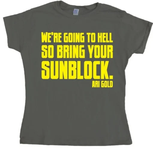 WeÂ´re Going To Hell... Girly T-shirt