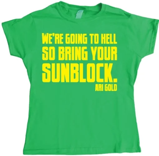 WeÂ´re Going To Hell... Girly T-shirt