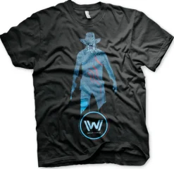 Westworld - Blue Circuit Cowboy T-Shirt