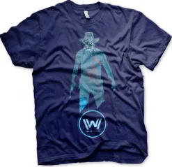 Westworld - Blue Circuit Cowboy T-Shirt